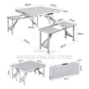 Portable Aluminum Foldable Dining Outdoor Folding Table