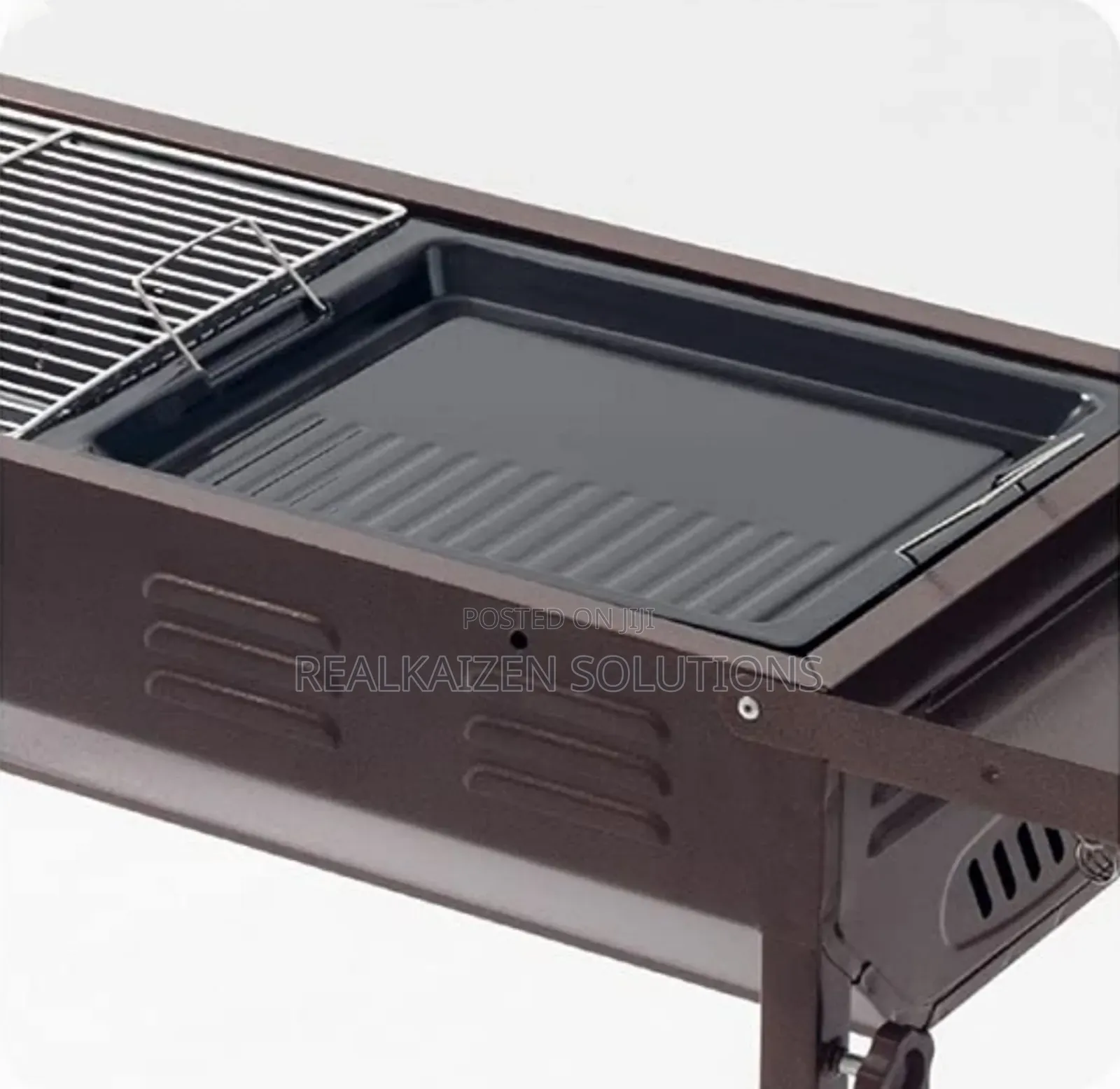 BBQ Foldable and Detachable Charcoal Iron Barbecue Grill