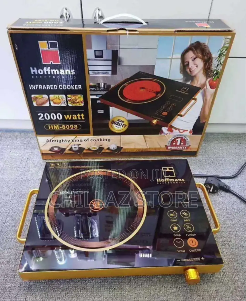 Hoffman's Infrared Cooker