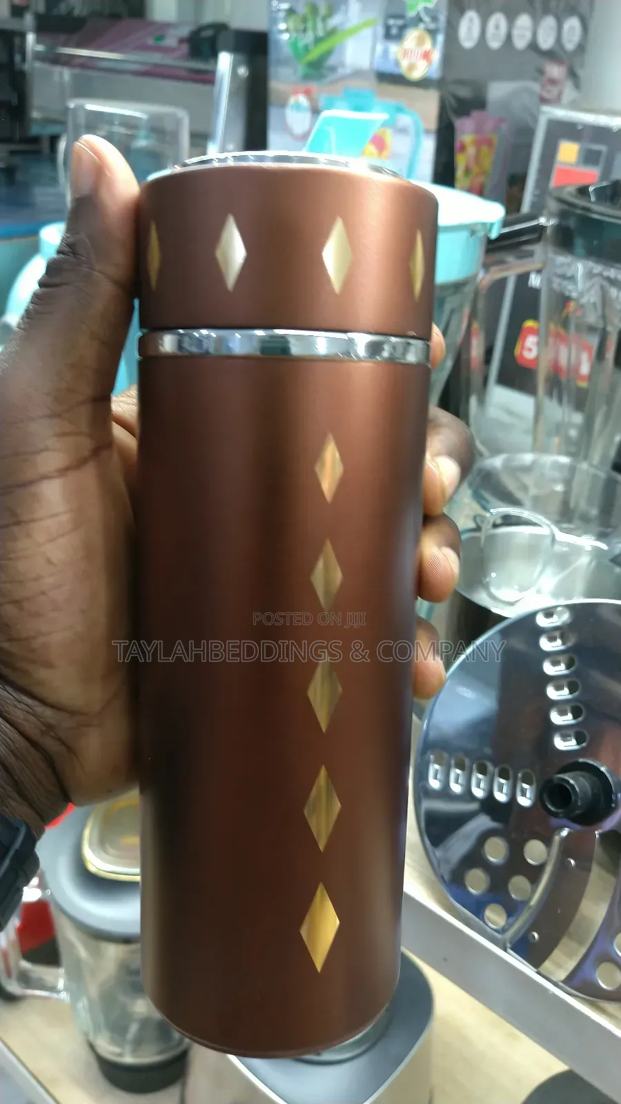 Thermos Travel Mug, Copper