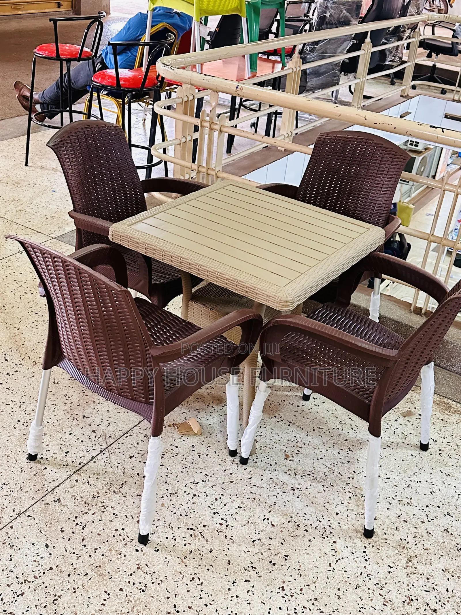 Restaurant Set ( Table 4 Chairs)