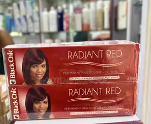 Black Chic Radiant Red Permanent Hair + Conditioner 50mls