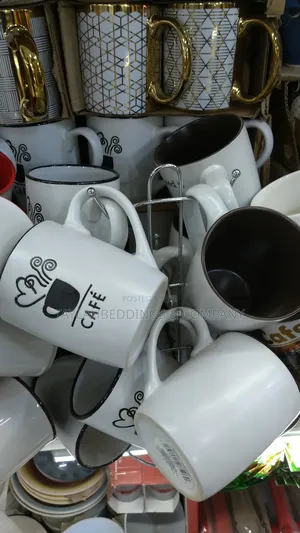 CAFÉ Elegant Mugs/Cups for Tea/Coffee-Set(12pcs)