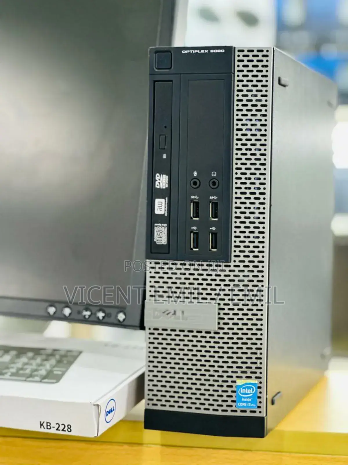 Desktop Computer Dell OptiPlex 9020 8GB Intel Core I3 HDD 500GB