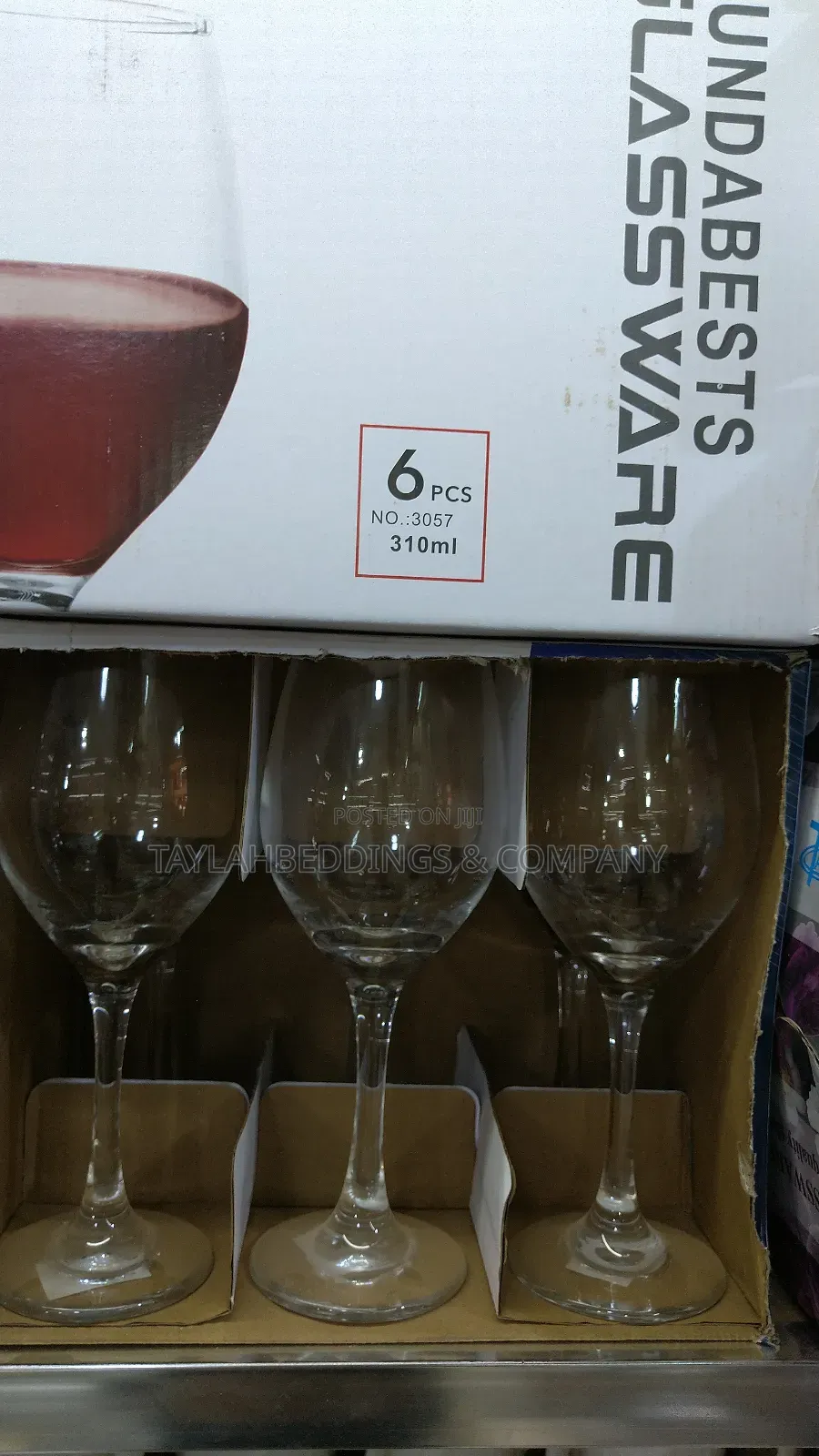 Classic Red Wine Glasses 6pcs 310ml