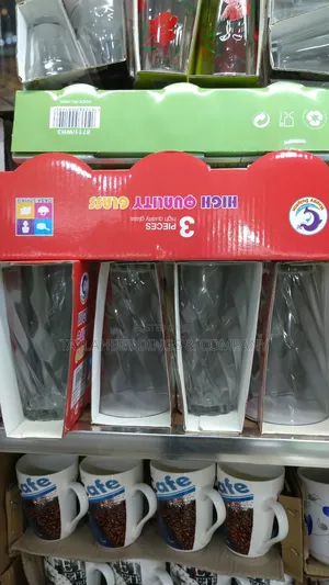 High Quality Glassware Water/Juice Glass - 6 Pieces