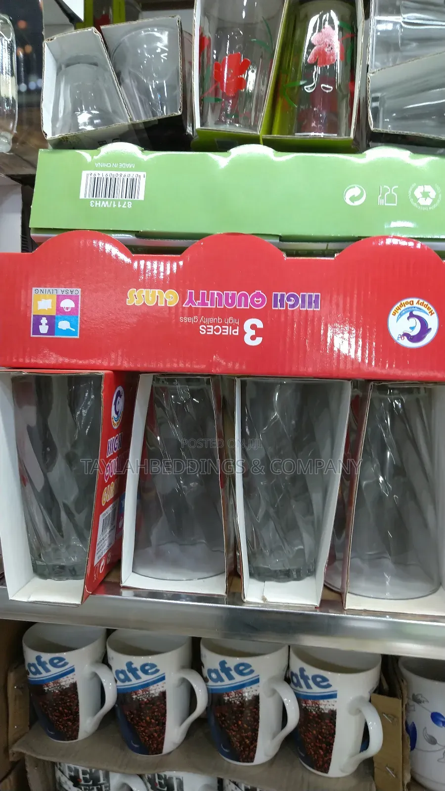 High Quality Glassware Water/Juice Glass - 6 Pieces