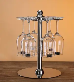 Stainless Round Glass Holder