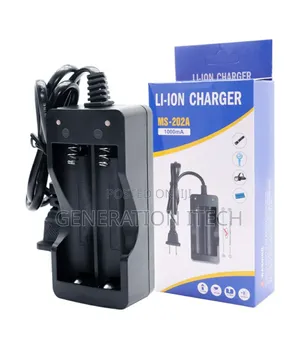 Battery Charger for 3.7v Batteries (18650) MS-202- Charges 2