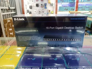 16 PORT D-Link Desktop Gigabit Switch