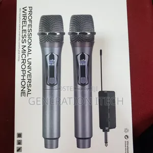 Proffessional Wireless Double Microphone - Mini Receiver