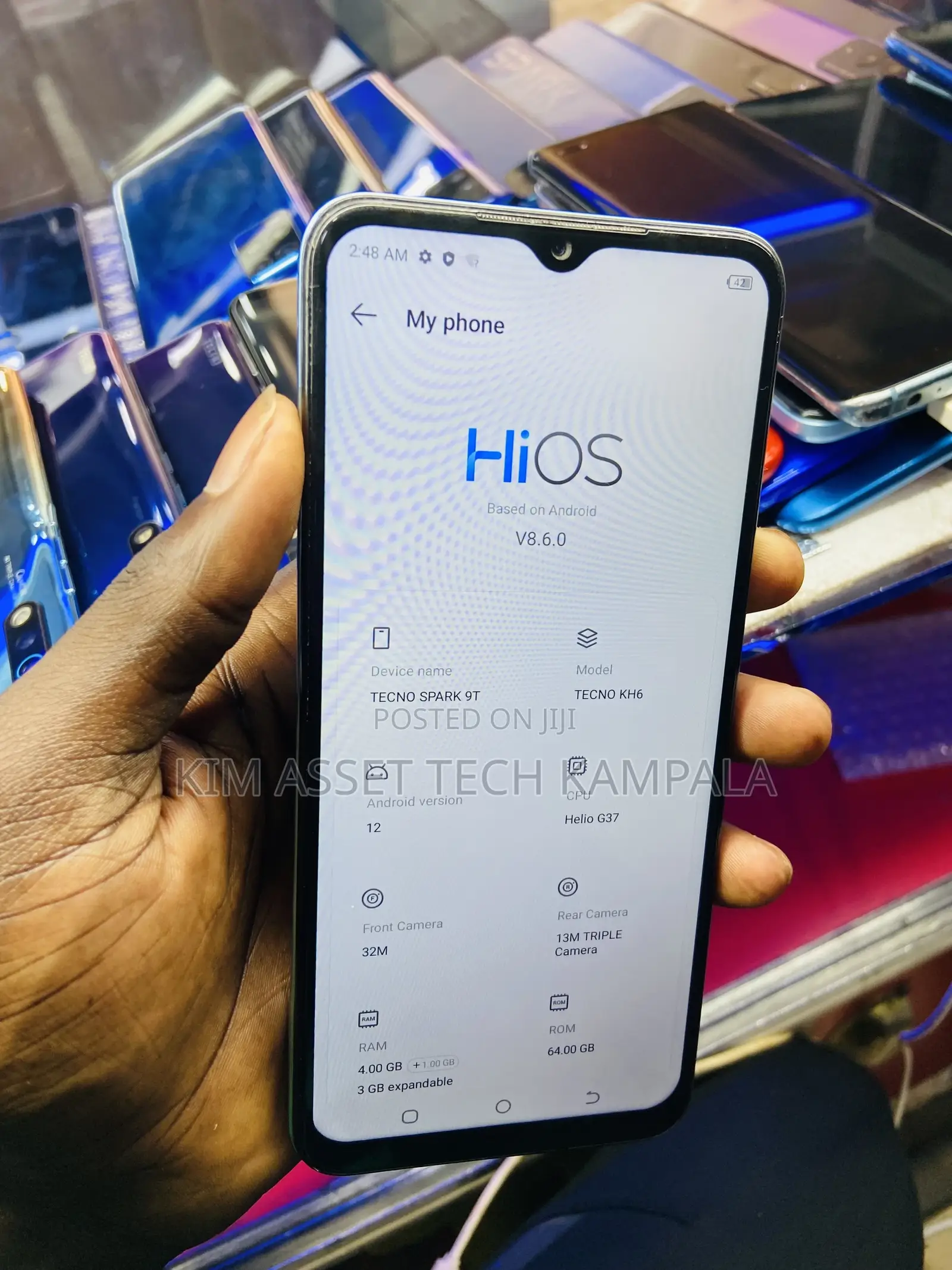 Tecno Spark 9T 64 GB Blue