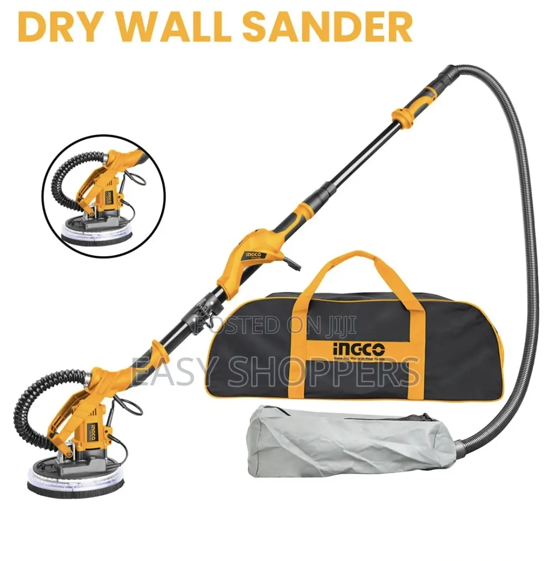 INGCO Drywall Sander 1050W With LED Light And Dust Bag