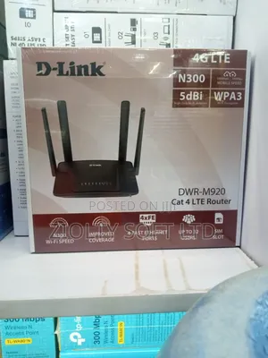 D-Link 4G LTE DWR-M920 Simcard Router