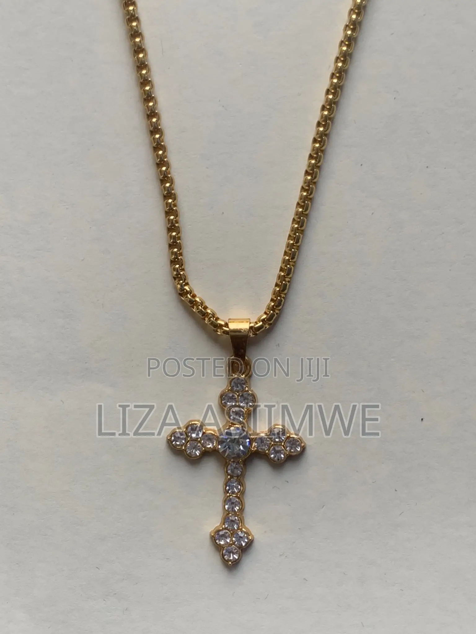 Simple Chains With a Cross Pendant