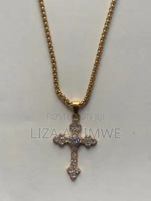 Simple Chains With a Cross Pendant