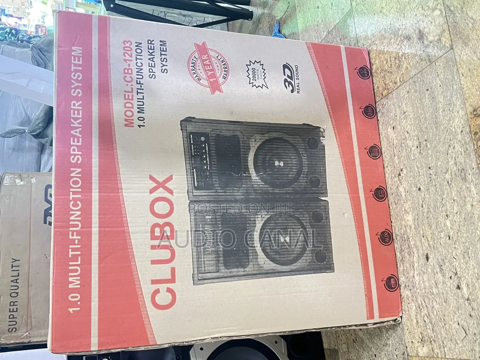 Clubox Multi Function Speaker System