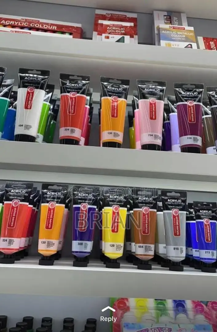 Acrylic and Oli Paints and Art Accessories