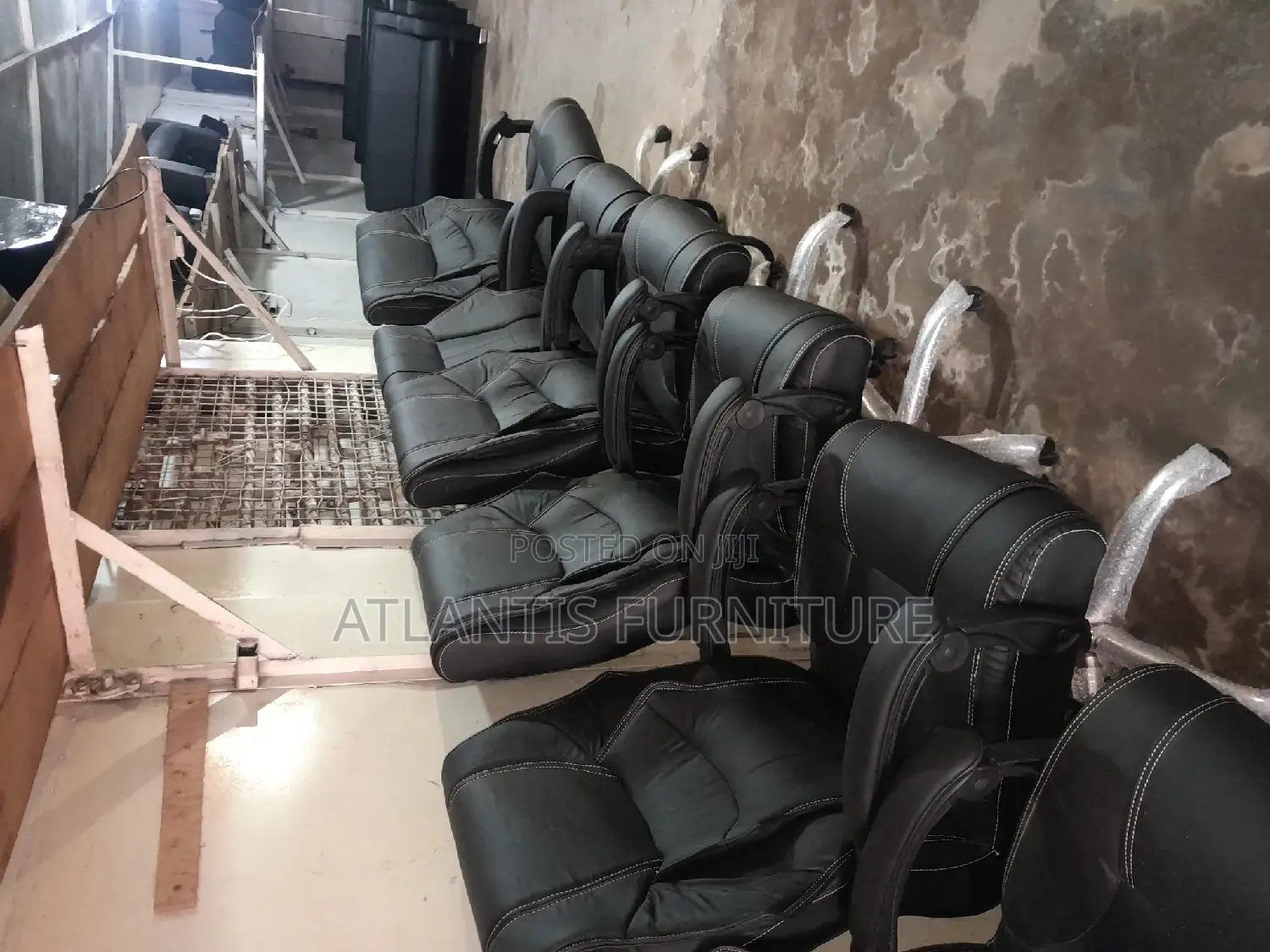 Executive Black Leather Chair