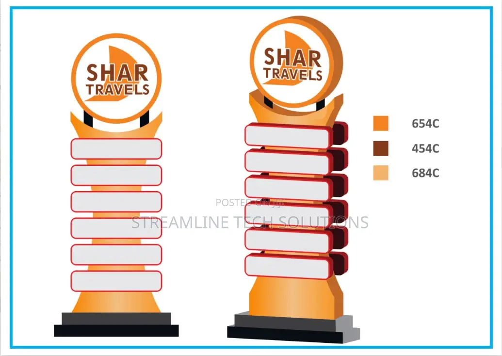 3D /2d/ Lightbox Posters/Signages