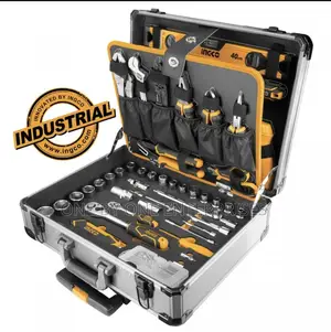 Ingco Set of 147 Pcs. Tools in Toolbox - Aluminum Case