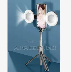Selfie Stick Tripod With 2 Fill Lights