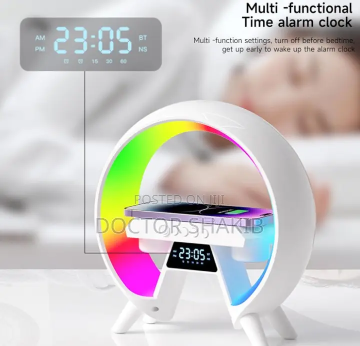 New Large G Lamp Smart Night Light With Speaker