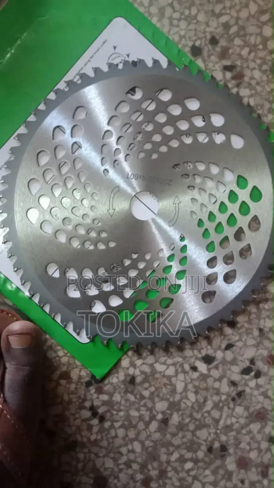 Brush Cutter Blade Holes