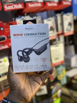 Neckband Earphon, Bone Conduction, Bluetooth Wireless,