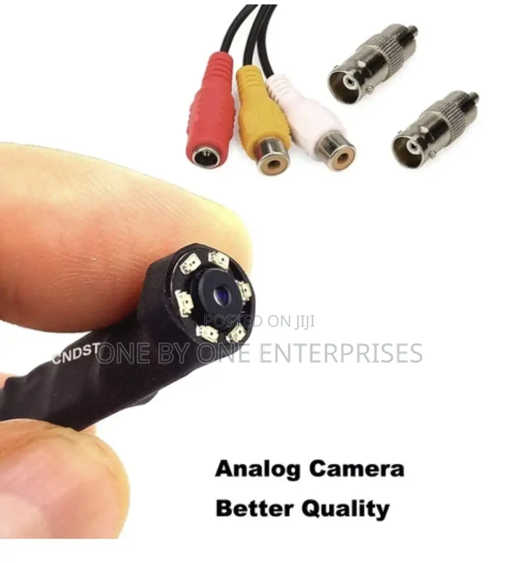 Pinhole Spy Camera Micro Hidden Camera With AV Cable