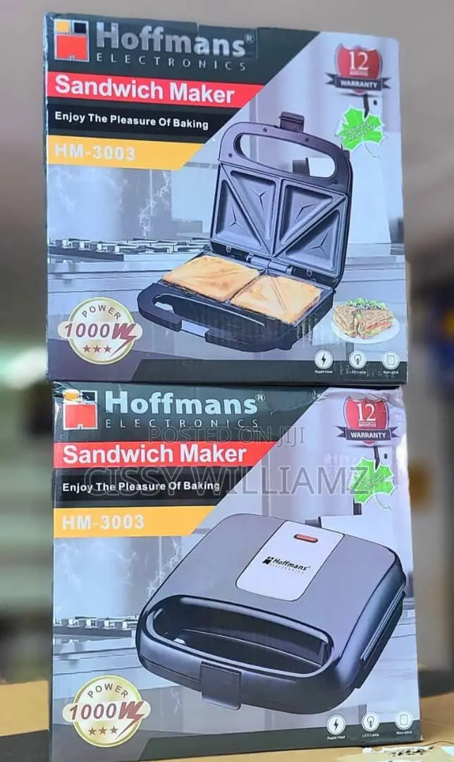 Hoffman Sandwich Maker/Sandwich Maker/4 Slice Sandwich Maker