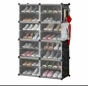 Plastic Shoe Rack Four Layer