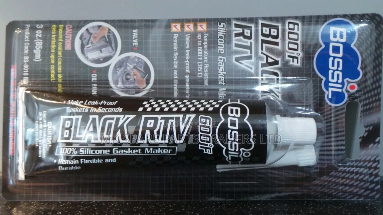 Silicone Gasket Maker RTV Grey, Red, Black, White Etc
