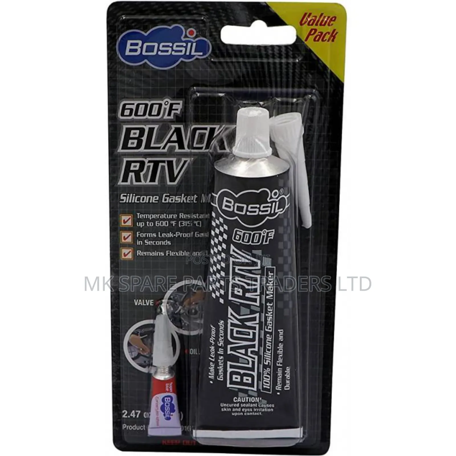 Silicone Gasket Maker RTV Grey, Red, Black, White Etc