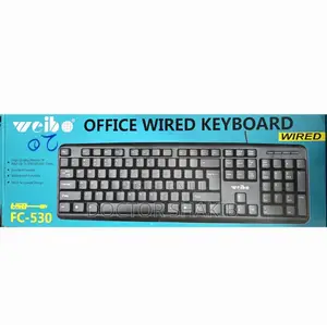 New Branded Ffice Wired Keyboard