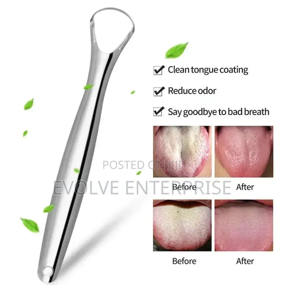 Stainless Steel Tongue Scraper