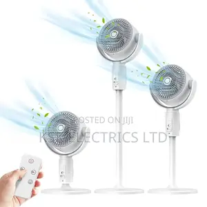 Folding Portable Fan USB Remote Control Air Rechargeable