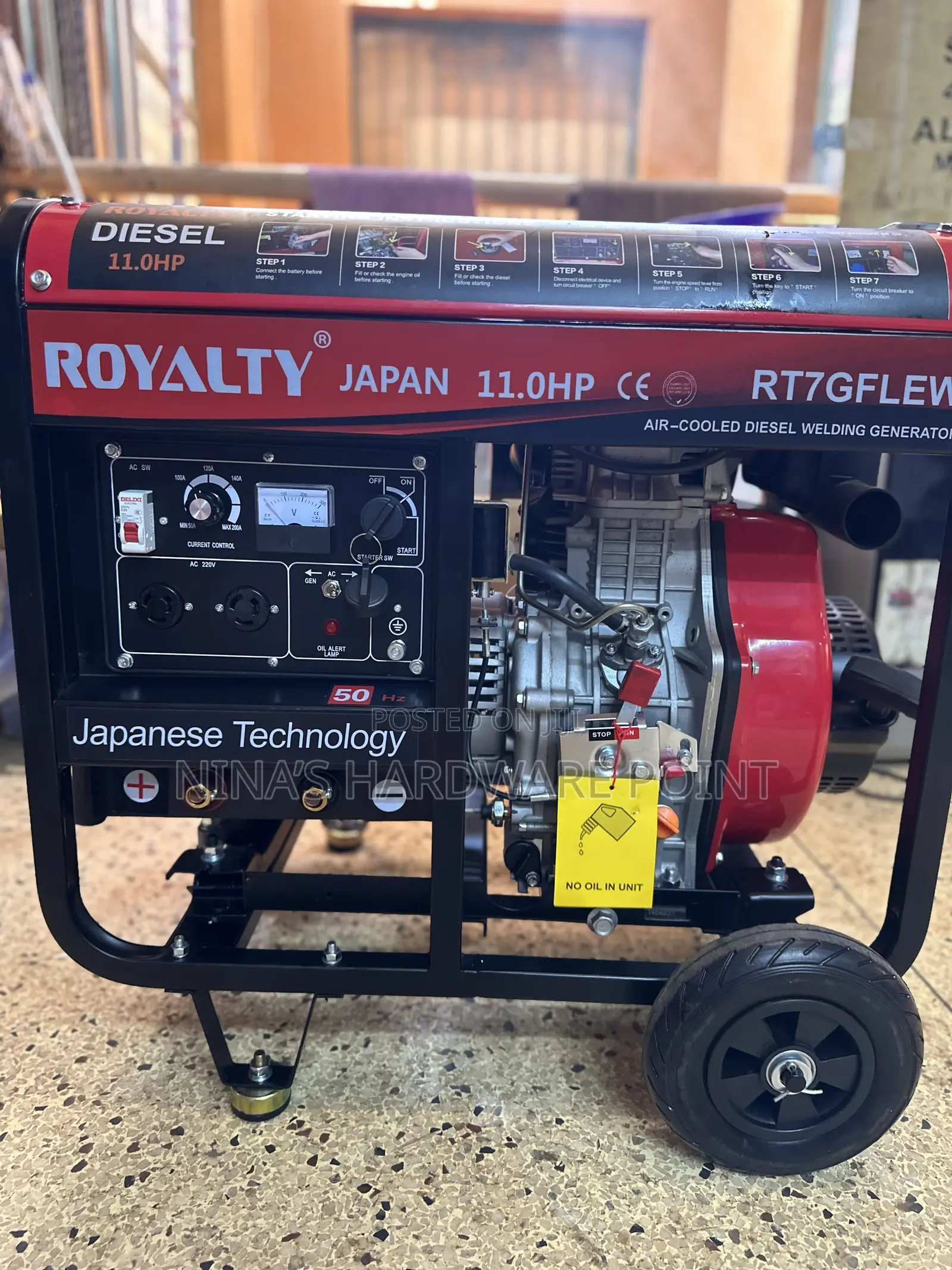 Welding Generator Diesel 11hp