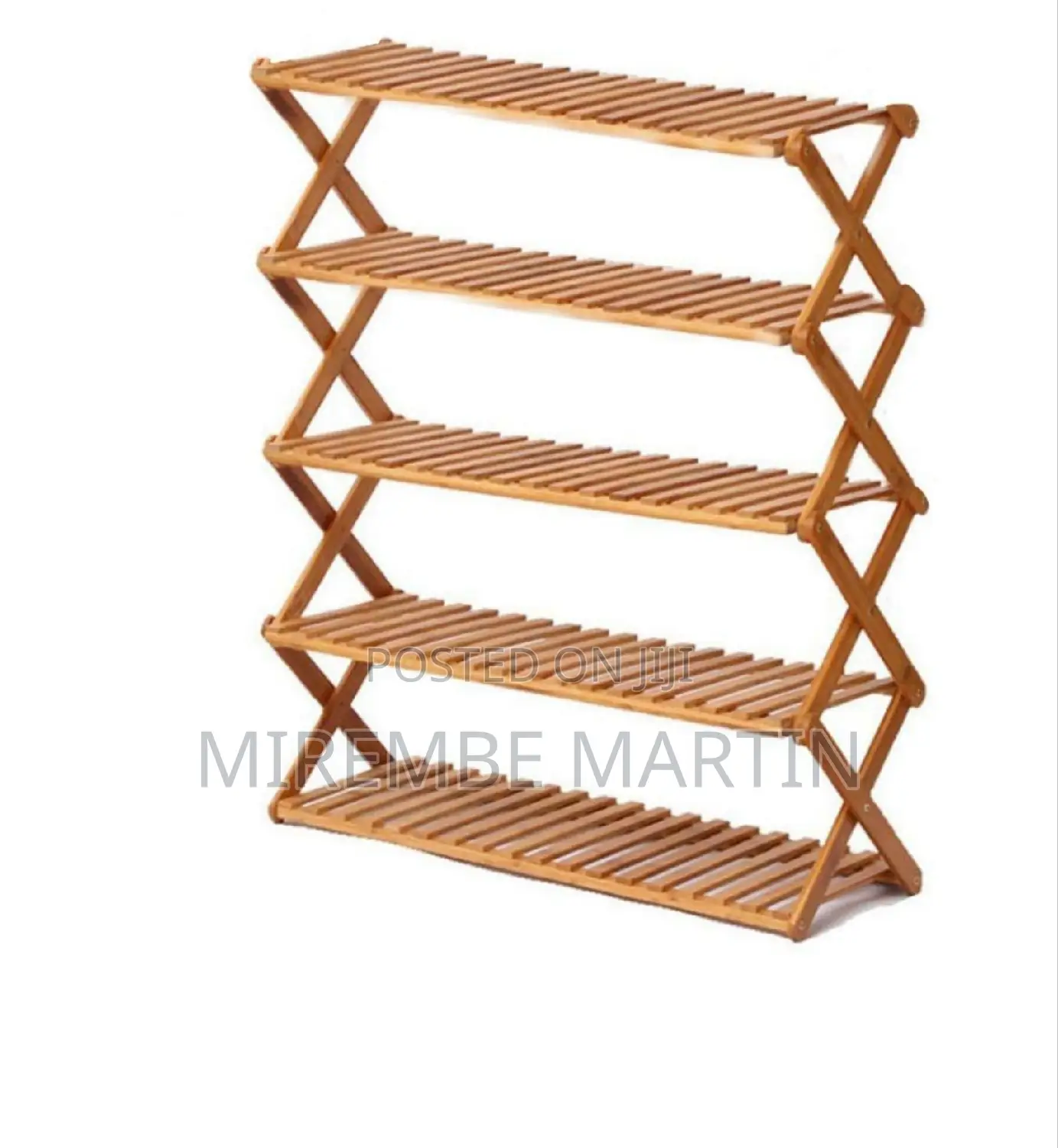 Wooden Shoe Rack.