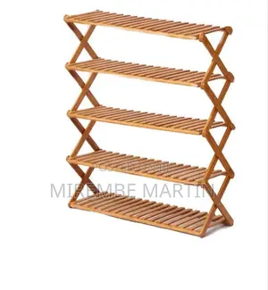 Wooden Shoe Rack.