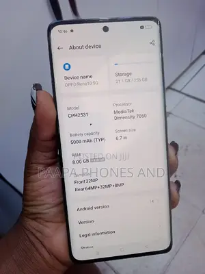 Oppo Reno 10 5G 256 GB Black