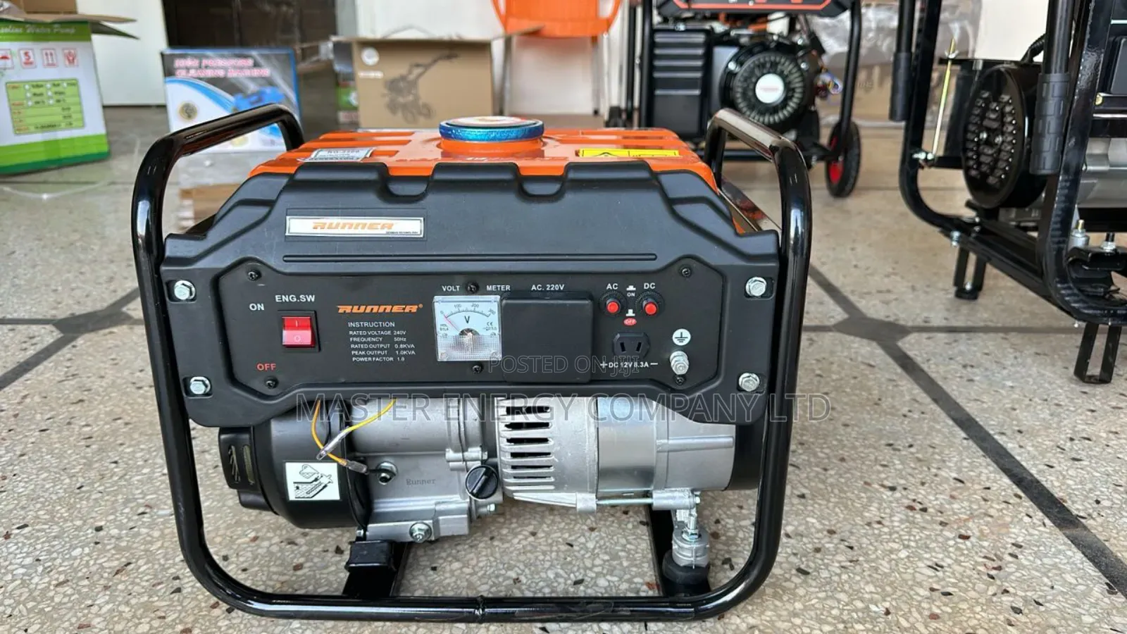 1kw Runner Generator Recoil Start/ German Make