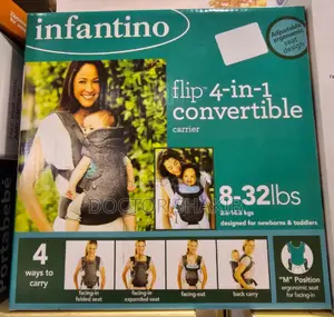 New 4-in-1 Convertible Baby Carrier