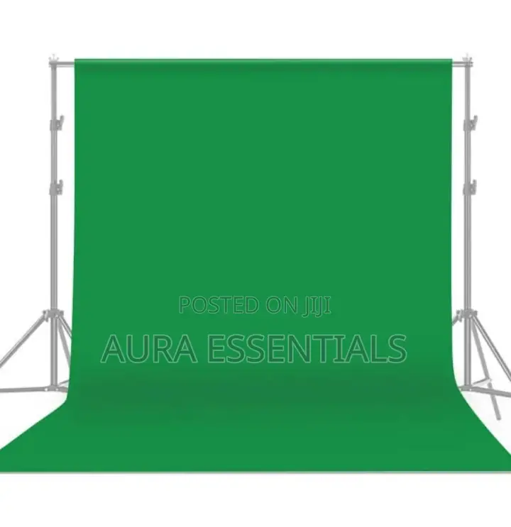 3m By 3m Back Drop/Green Screen With Stand