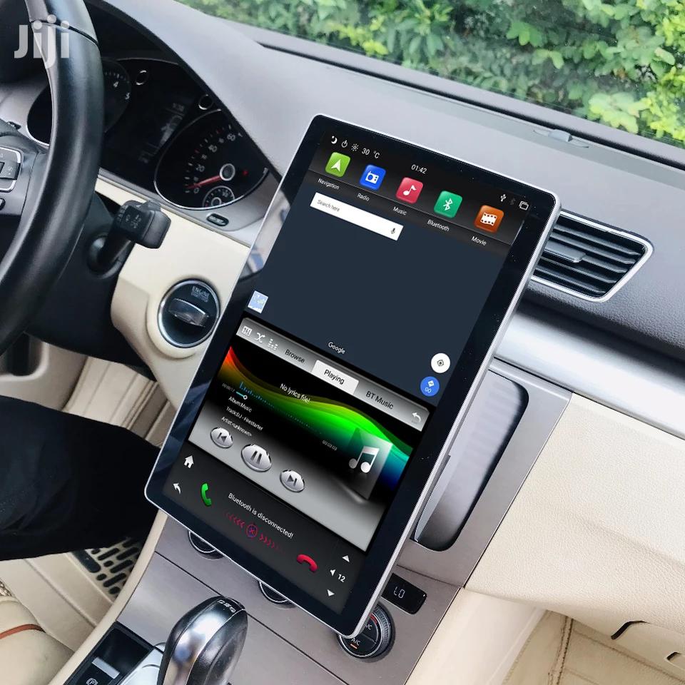 Tesla Rotating Car Radio Android