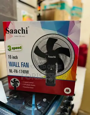 Saachi 16inch Wall Fan Nl-Fn-1740w