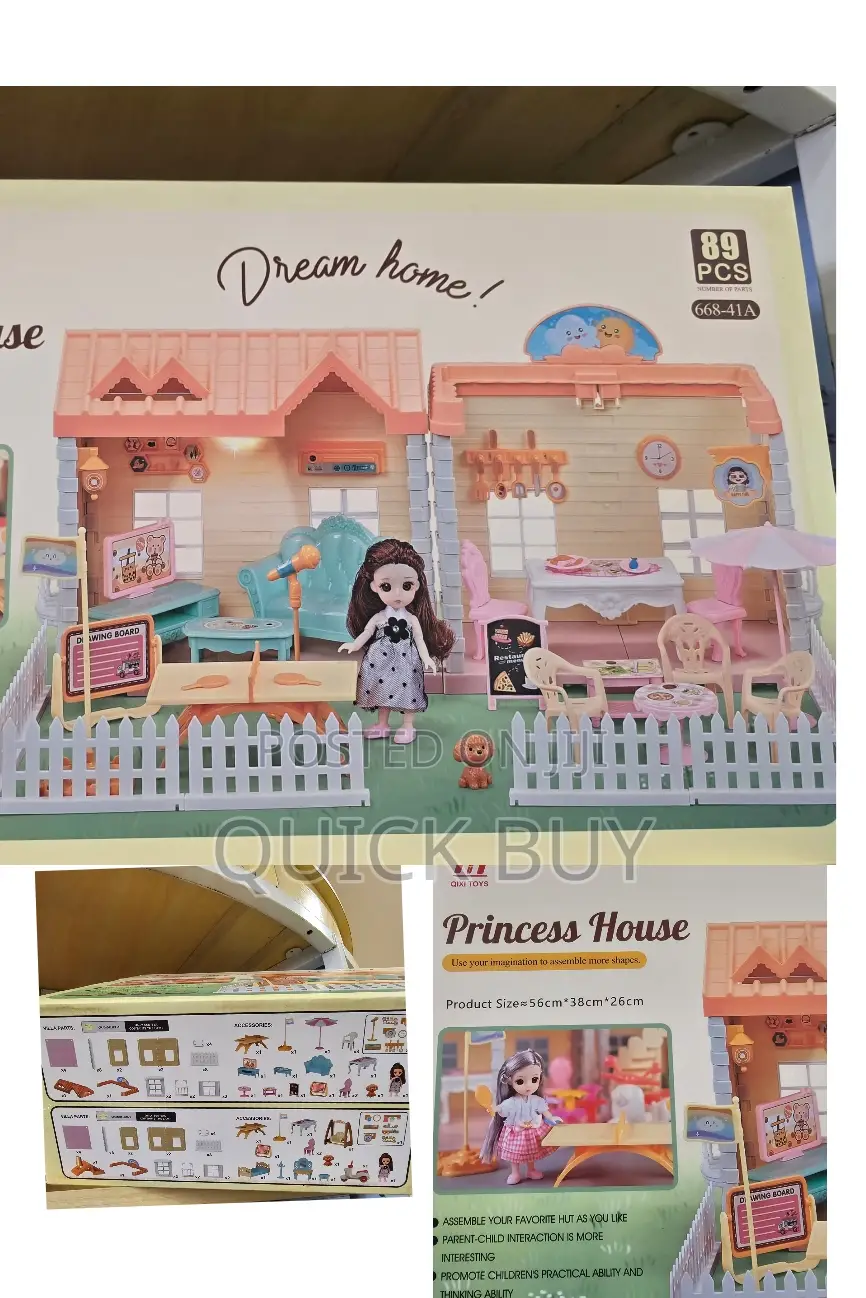 89pcs Children Fun Creative Play House