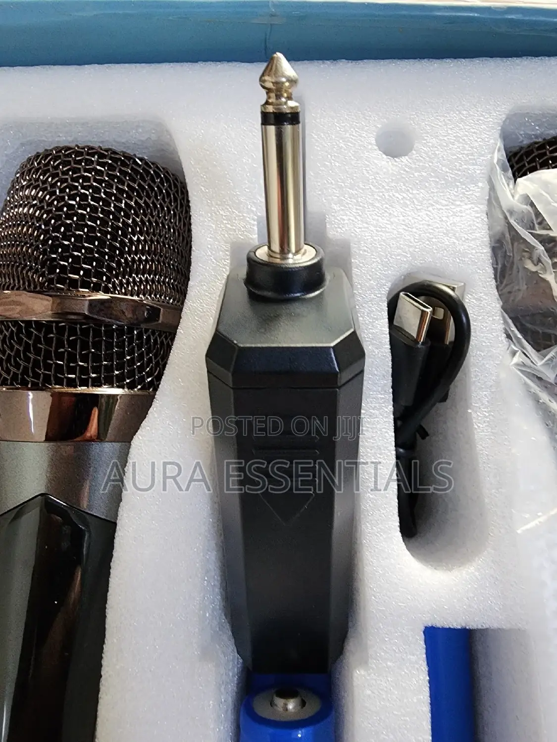 Dual Rechargeable Wireless Microphone