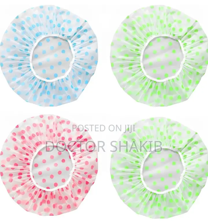 New 3pcs Bath and Shower Waterproof Caps