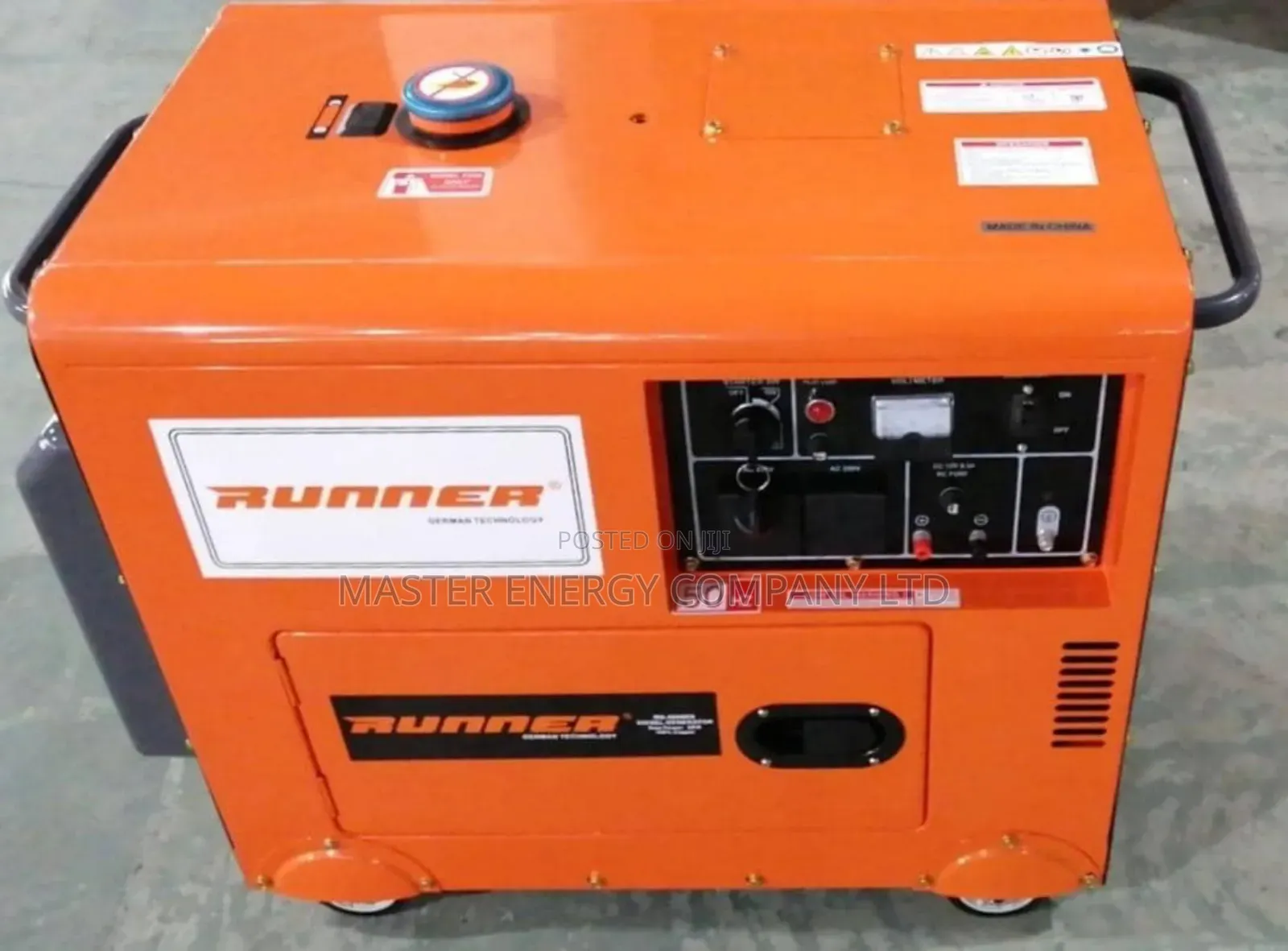 6kva Diesel Silent Generator Runner, German Make